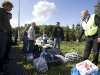 De Lutte 3 september 2009.Kmar veiligheidscontrole op Rijksweg A1 bij oostgrens. Ism Douane en AIDFoto:Controle door KMar en Douane