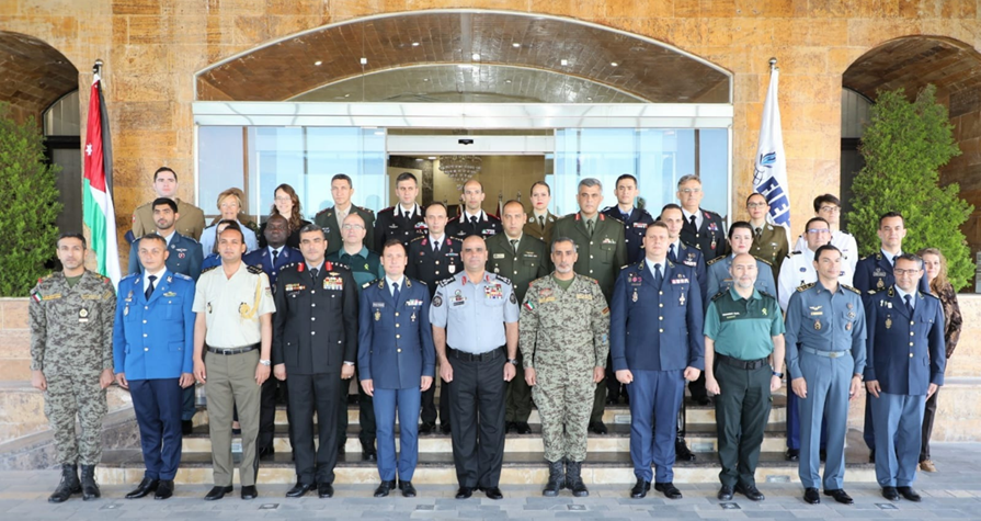 French National Gendarmerie – FIEP  International Association of  Gendarmeries and Police Forces with Military Statues